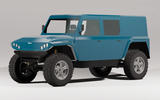 95 Munro EV electric vehicle render official blue