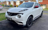95 nissan juke nismo front quarter 95 nissan juke nismo front quarter