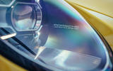 2019 Porsche 911 Carrera S track drive - headlight details