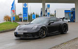Porsche 911 GT3 prototype at Nurburgring - road front Porsche 911 GT3 prototype at Nurburgring - road front