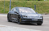 Porsche Taycan Cross turismo spy images - front Porsche Taycan Cross turismo spy images - front