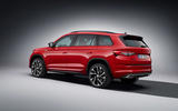 95 Skoda Kodiaq MY2021 facelift official images Sportline static rear