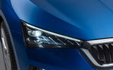 Skoda Scala 2019 official reveal - studio headlights