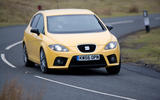 95 UBG Seat Cupra Leon Mk2 on road front