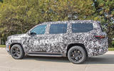 Jeep Grand Wagoneer spy images - side Jeep Grand Wagoneer spy images - side