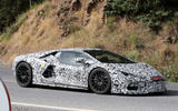 95 Lamborghini Aventador successor disguised side profile