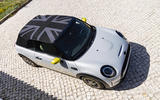 95 new Mini Cooper Convertible roof union jack
