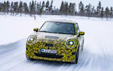 96 2023 Mini Electric prototype ride tracking front 96 2023 Mini Electric prototype ride tracking front