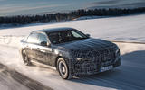 96 BMW i7 official winter testing 2021 tracking