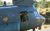 96 Christmas road test 2021 RAF Chinook doors