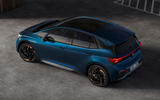 96 Cupra Born 2021 official reveal aerial rear