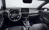 96 Hyundai Kona N official images dashboard