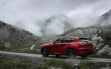 96 Mazda CX 60 2022 official reveal images tracking rear 96 Mazda CX 60 2022 official reveal images tracking rear