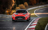 Mercedes-AMG GT Black Series Nurburgring record - jump Mercedes-AMG GT Black Series Nurburgring record - jump