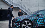 96 Mercedes Benz EQS prototype ride 2021 interview