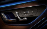 Mercedes-Benz S Class interior official images - seat controls Mercedes-Benz S Class interior official images - seat controls