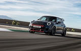 2020 Mini JCW GP first ride - tracking front