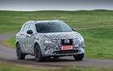 Nissan Qashqai official prototype images - tracking front