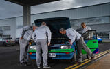 96 Nissan Sunderland Bluebird EV feature under bonnet 96 Nissan Sunderland Bluebird EV feature under bonnet