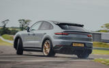 96 porsche cayenne turbo gt dovenby hall circuit m sport rear drifting