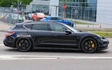 Porsche Taycan Cross turismo spy images - side Porsche Taycan Cross turismo spy images - side