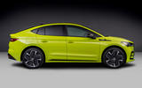96 Skoda Enyaq coupe vRS 2022 official images studio side