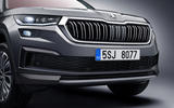 96 Skoda Kodiaq MY2021 facelift official images nose