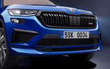 96 Skoda Kodiaq VRS 2021 official images nose