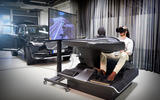 Volvo mixed reality simulator research - driving rig