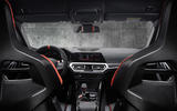 96 BMW CSL interior from back seats 96 BMW CSL interior from back seats
