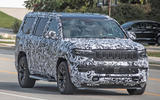 Jeep Grand Wagoneer spy images - nose Jeep Grand Wagoneer spy images - nose