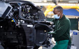 97 Analysis UK industry bounching back Jaguar production line