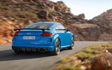 Audi TT RS 2019 facelift - official press images - hero rear