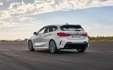 BMW 1 Series 128ti official reveal - tracking rear