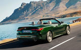 2021 BMW 4 Series Convertible official images - tracking rear