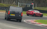 97 Brands Hatch EV records feature van tesla rear
