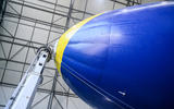 Autocar Christmas Road Test 2020: the Goodyear Blimp - nose Autocar Christmas Road Test 2020: the Goodyear Blimp - nose