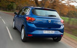 Dacia Sandero 2021 UK official images - rear Dacia Sandero 2021 UK official images - rear