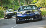 97 Ferrari 812 meets 550 2022 cornering front