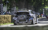 97 Ford Puma Rally1 WRC Goodwood 2021 rear end 97 Ford Puma Rally1 WRC Goodwood 2021 rear end