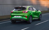Ford Puma ST official images - tracking rear Ford Puma ST official images - tracking rear