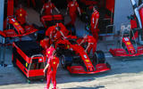 Holding a Grand Prix during a pandemic - Ferrari pits
