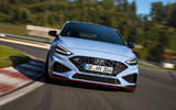 Hyundai i30 N 2020 facelift official images - track nose