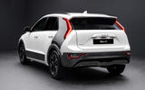 97 Kia Niro EV 2022 official reveal Europe static rear