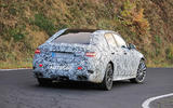 Mercedes-AMG C53 2021 spy images - tracking rear