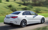 97 Mercedes AMG C43 2022 official reveal tracking rear
