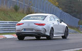 2021 Mercedes-Benz CLS spy photos - tracking rear 2021 Mercedes-Benz CLS spy photos - tracking rear