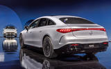 97 Mercedes EQS official reveal images rear