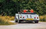 97 morgan plus four rear cornering