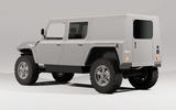 97 Munro EV electric vehicle render official silver rear